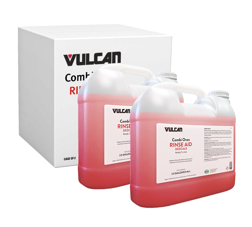 Vulcan Combi Oven - Rinse Aid & Descaler